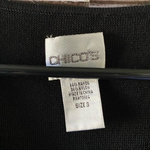 Chico's Sleeveless Knit Top/Sweater Size 3‎ - Picture 5 of 6